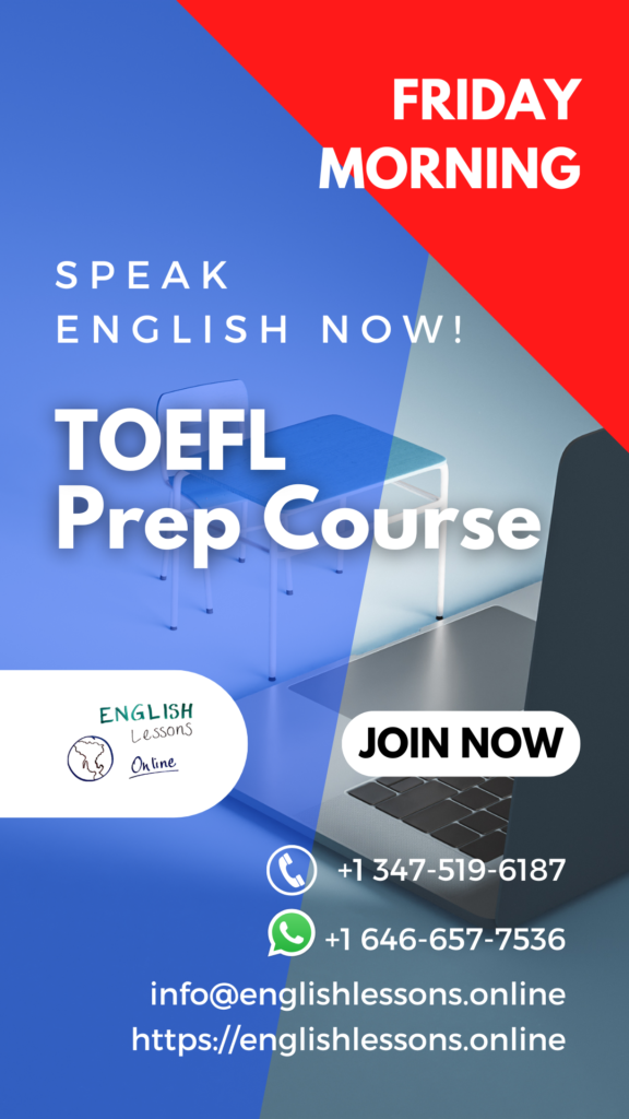 TOEFL Prep banner