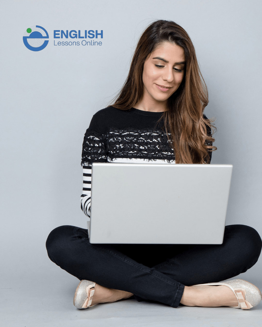 Chica con laptop
